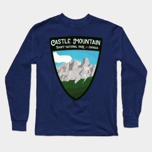 Castle Mountain - Banff, Canada Long Sleeve T-Shirt